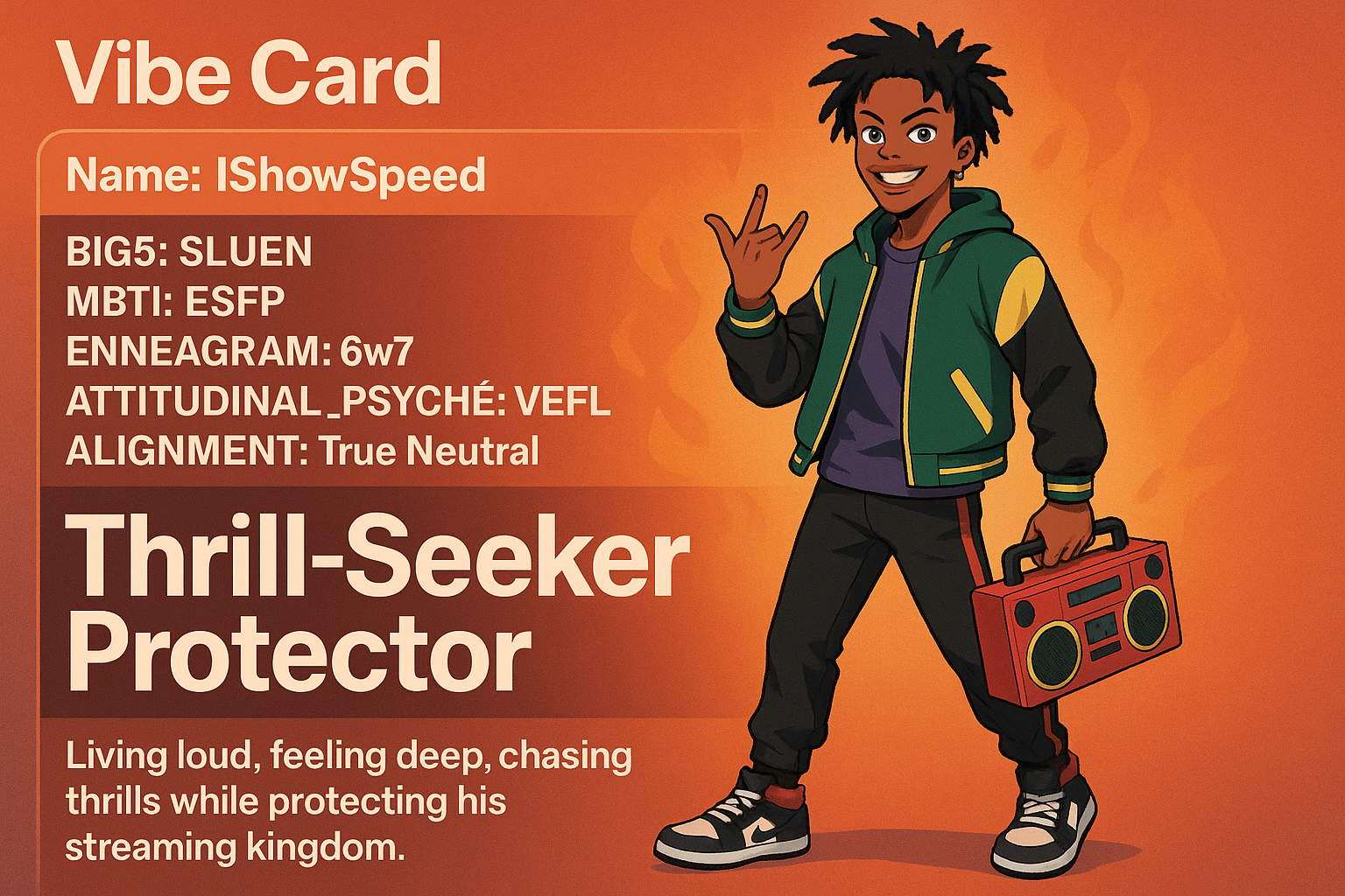 Ishowspeed â€” Thrillseeker Protector