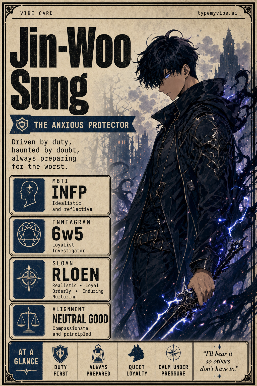 Jin-Woo Sung vibe card