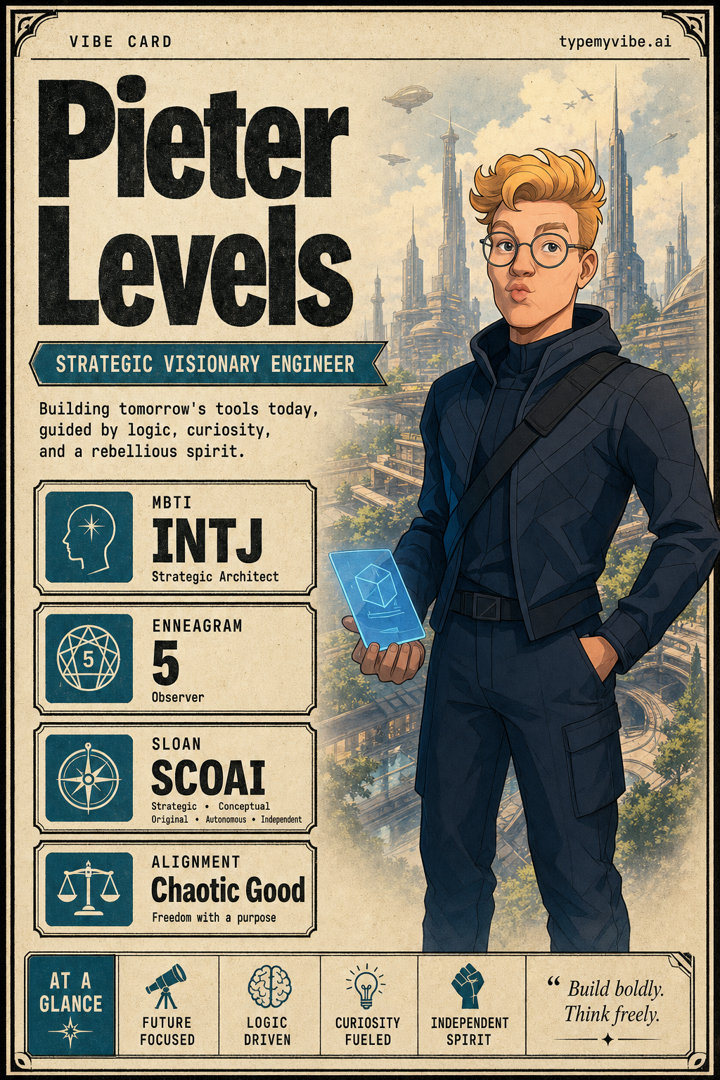 Pieter Levels â€” Strategic Vision Engineer